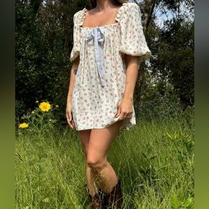 Rumored Darling Mini Dress in Country Bloom NWT